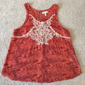 Anthropologie tank sz sm